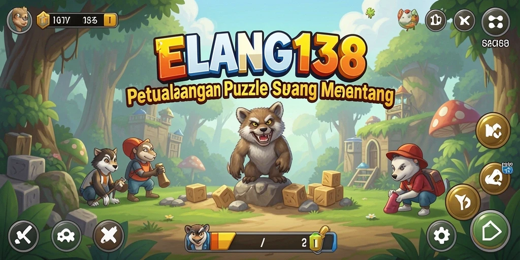 Tampilan menarik dari gameplay Puzzle yang menantang.