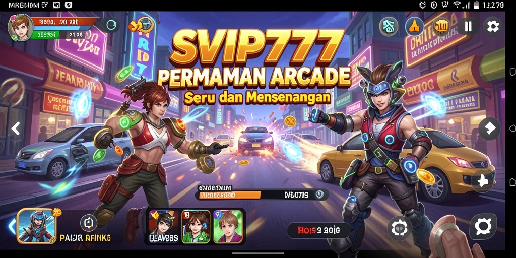 Tampilan gameplay seru dari SVIP777 yang penuh warna.