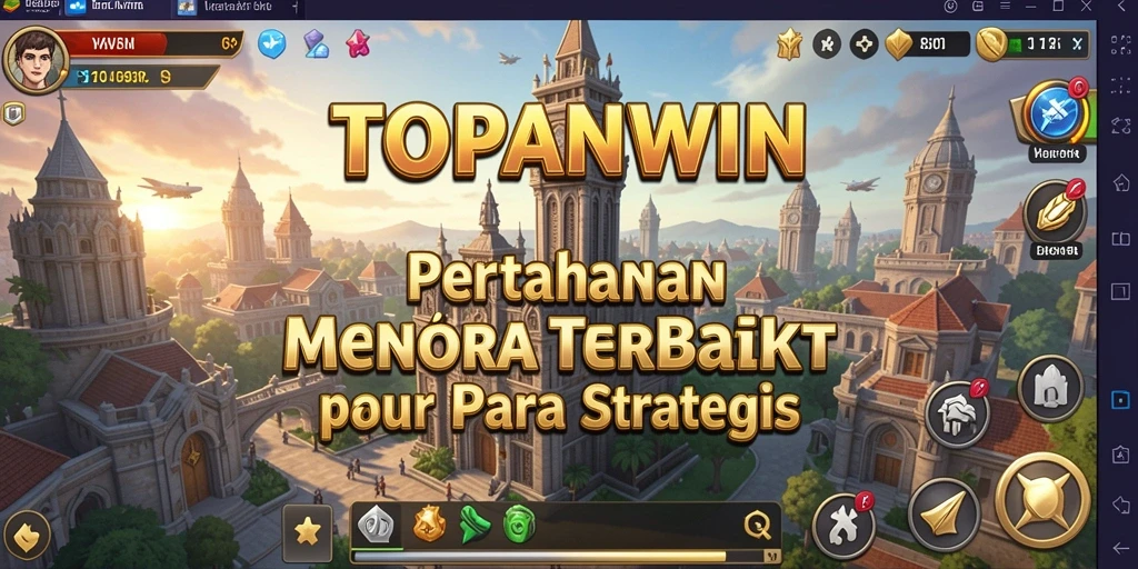 Gameplay seru Tower Defense di TOPANWIN dengan strategi menawan.